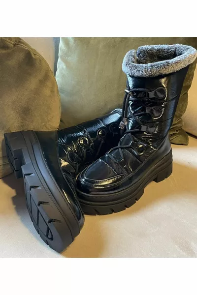 Sneeuwlaarzen van parachutestof voor dames - Mıranda