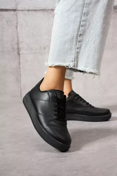 حذاء رياضي أسود هوائي للجنسين أحذية Sppor