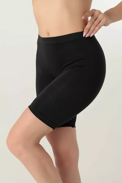 Naadloze korte legging met normale taille