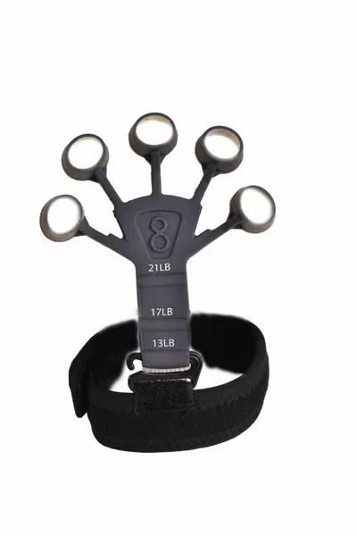 Gripster Noir Améliorateur De Poignet Et De Bras