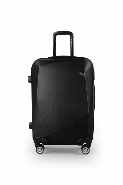 Диамантен модел Черен цвят Среден куфар Куфар