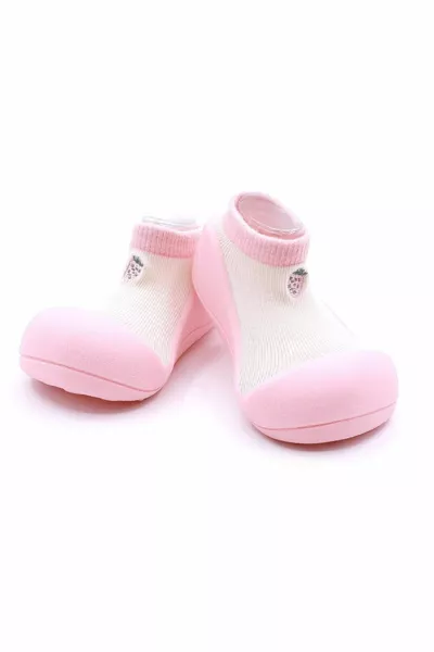 Fruit Aardbei Barefoot First Step Schoenen (roze) fr
