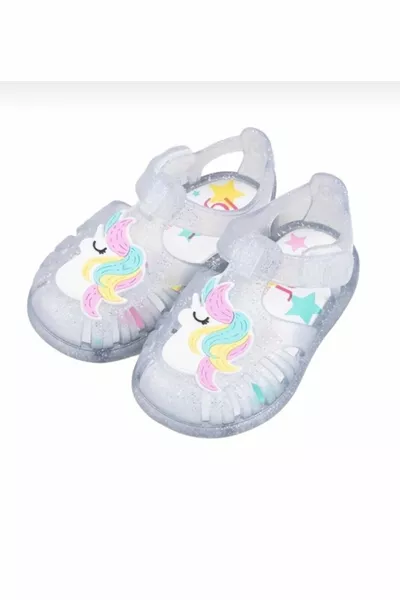 Sandalen met klittenband voor meisjes,  Tobby Unicorn
