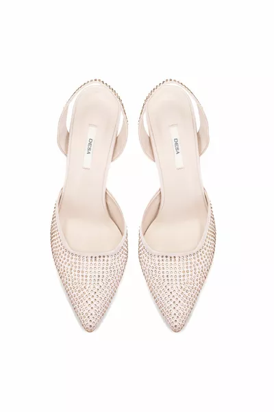 أدوري بيج نسائي من الساتان فساتين السهرة بالحجارة