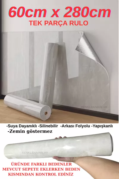 Светещо мермерно фолио с лепило и гъвкавост за стени на баня или тоалетна, подходящо за каравани