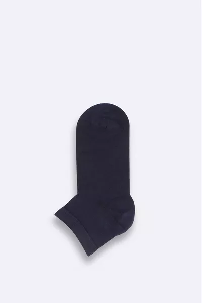 Men's Navy Cotton Ankle Socks 