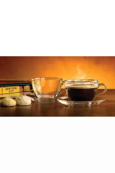 Ensemble de 6 tasses à thé et café de base, grande tasse, ml - Pièce - Pour 6 personnes - 