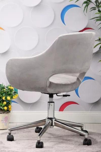 Sedia da Lavoro Fiesta e Poltrona da Ufficio (GRIGIO CHIARO)