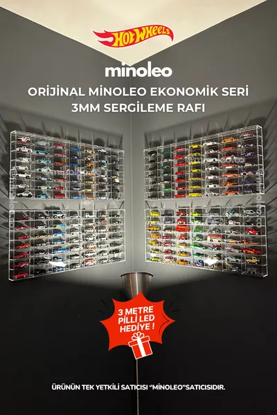 Етажерка за кола с капак от плексиглас, модел за превозни средства, икономична серия 3 мм