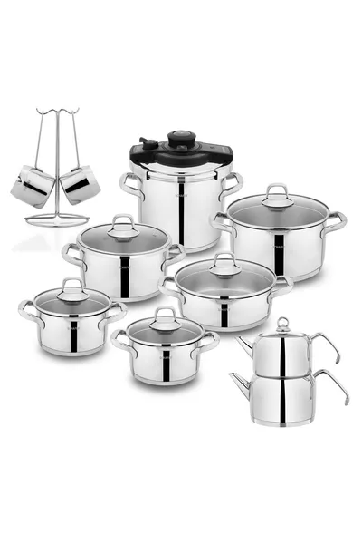 Jewel Steel Dowry Set Piece-Inox