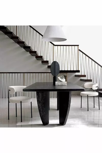 4 броя модерни столове за трапезария Teddy, кухненски столове