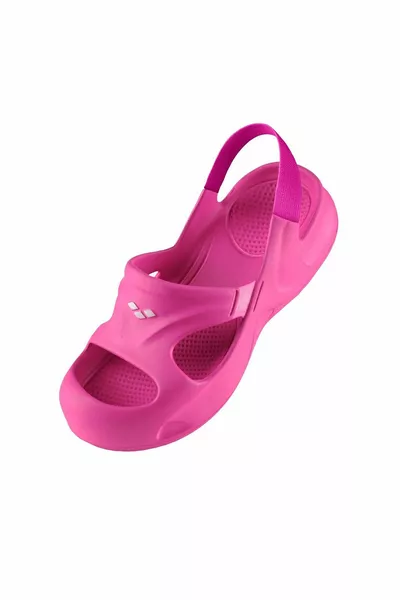 Мягкие детские розовые морские туфли 