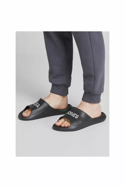 Jack&jones Antraciet Heren Pantoffels 