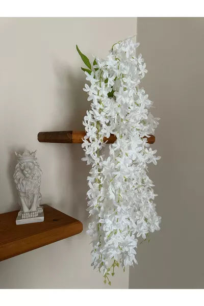 Nep Hangende Acacia Bloemdecoratie met Pot Hangende Bloemdecoratie