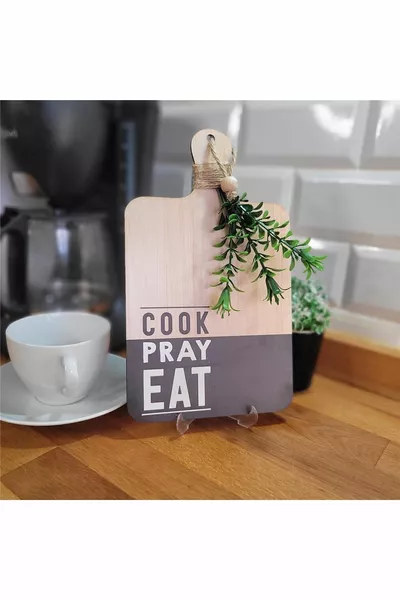 Decorative Cutting Board Style Scandinavian Kitchen Counter Ornament (* CM) & (EXCLUDING DISPLAY STAND)