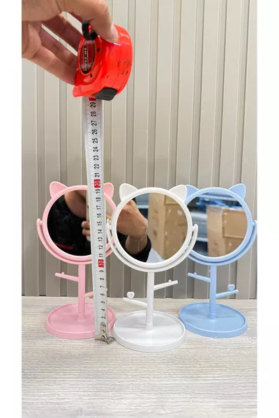 Hanging Makeup Mirror Stand Tabletop Makeup Mirror ( cm Height /  cm Width) Assorted Color