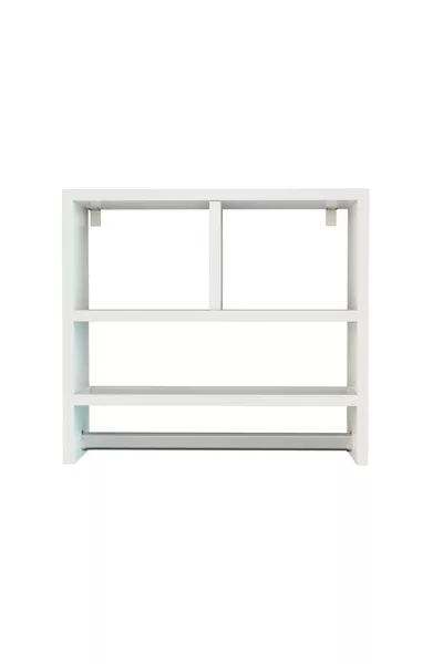 Bathroom Shelf / Kitchen Shelf / Towel Holder / Kitchen Bathroom Organizer Flora Nuo (WHITE)