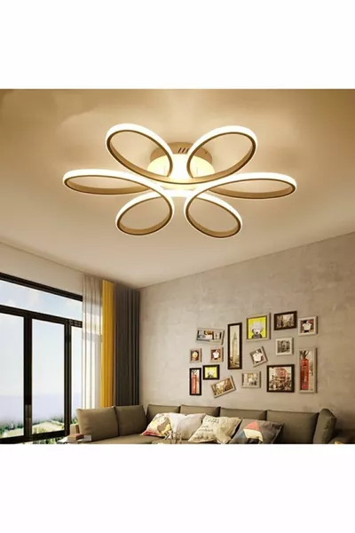 Moderne Stella Deckenleuchte mit LED und Fernbedienung