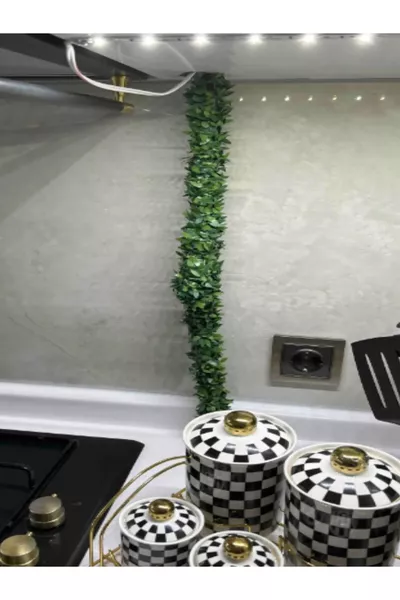 1 метър телена лоза за покриване на тръби за природен газ, декоративна украса за дома, балкона или оградата