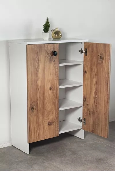 Shoe Rack Shoe Cabinet Wooden Multi-Purpose Cabinet 