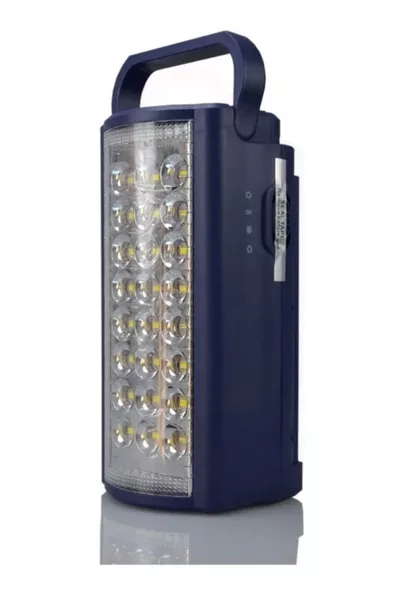 Преносим LED фенер с  LED, USB, може да зарежда телефон,  часа непрекъсната светлина ()