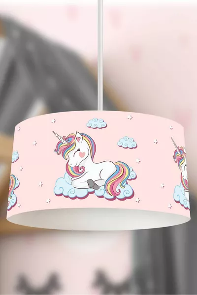 Cloud Unicorn Children's Room Pendant Chandelier