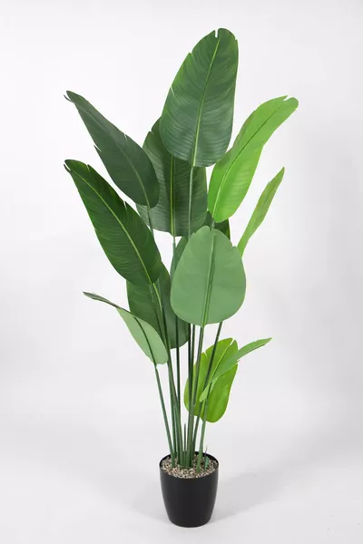 شجرة صناعية ستارليش لمسة حقيقية أوراق كبيرة خضراء سم