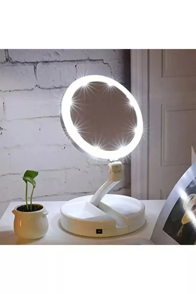 Magnifying Lighted Makeup Mirror, Makeup Mirror