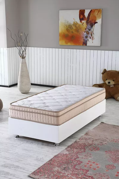 Matelas à ressorts Bella avec coussin orthopédique caché