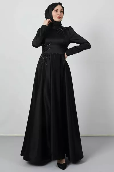 Gonna Tarlatan Abito da Sera Nero