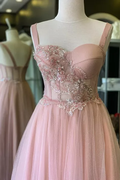 بريق مسحوق ماكسي حجم الدانتيل فساتين السهرة الشفافة وفساتين السهرة