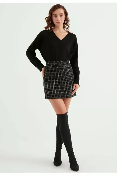 Button-Down-Minirock