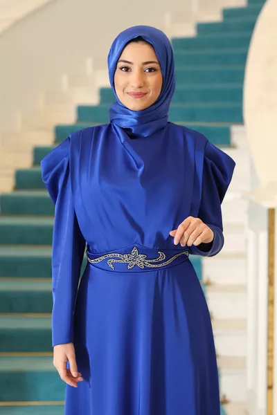 علياء الحجاب فساتين السهرة