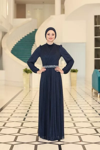 Dila Hijab Abendkleid 