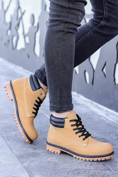 Arx أحذية رجالية شتوية عادية مقاومة للماء