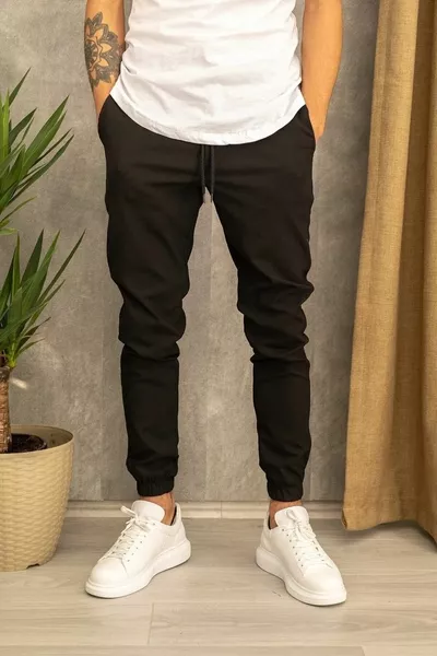 Pantalon de jogging à coupe étroite pour homme