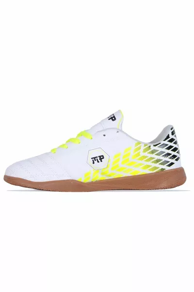 Mp Mr White Indoor Astroturf Men's Football Shoes