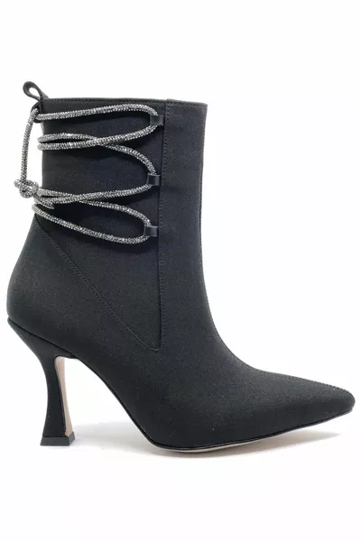 Feles Back Stone Женские сапоги на каблуке ЧЕРНЫЙ