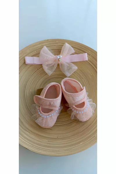 BilgeTrend Baby Laarsjes En Bandana Set Fisto Patroon Schoen Bandana Set 