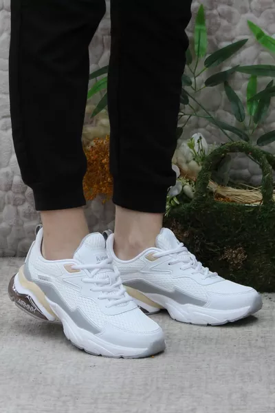 فالنتي دبليو وايت بينك المنتج الأصلي حذاء رياضي نسائي