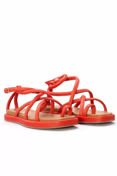 Women's Genuine Leather Memory Foam Gladiator Sandals 