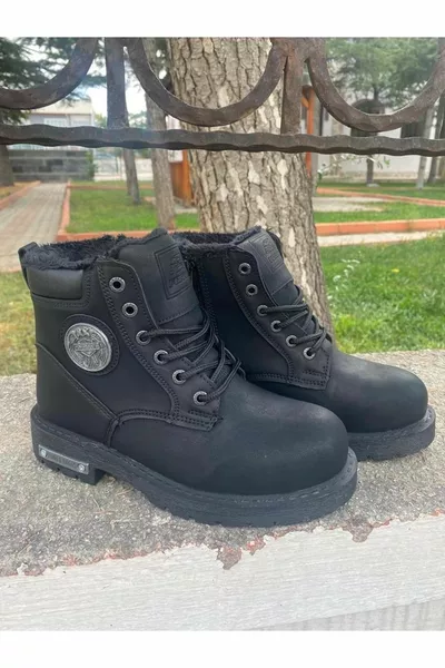 Pabuçhan  Men's Water And Cold Resistant Motor Boots Postal