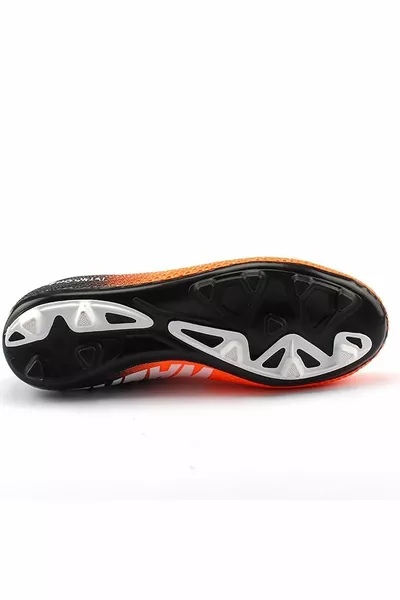 Ходещи оранжеви футболни мъжки маратонки 