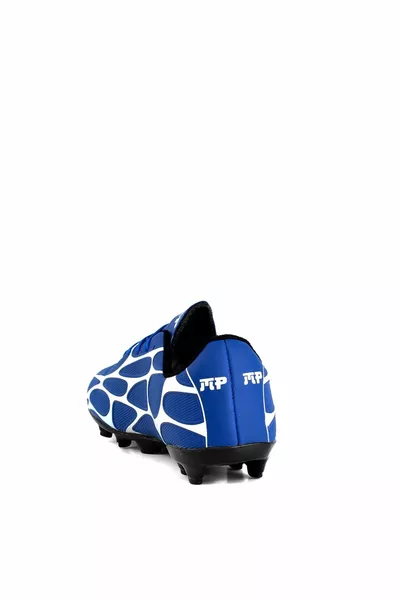MP Men's Lace-Up Blue Cleat Football Shoes