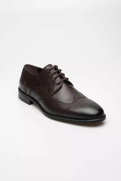 Коричневая мужская классическая обувь