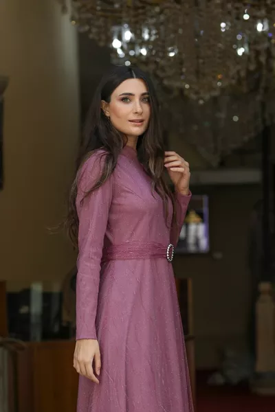 Robe de soirée Hijab Lina 