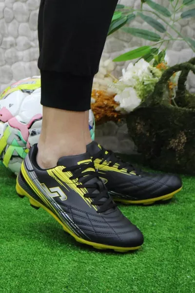 Herren Fussballschuhe Herren Fussballschuhe at-1schwarz-gelb