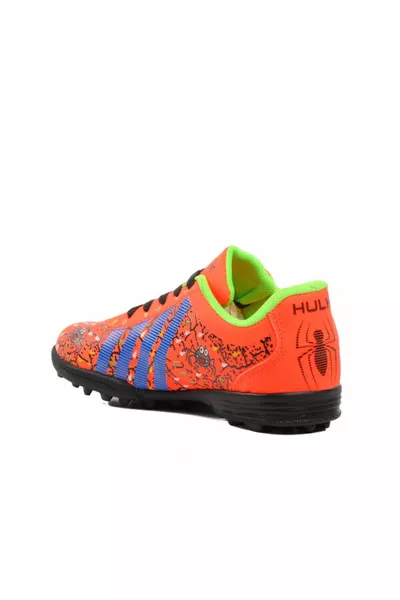 Spider Patterned Orange Jungen Astroturf Schuhe