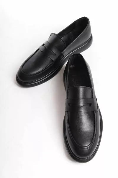 Zwarte platte klassieke schoenen voor heren Casual bruiloft verlovingsschoenen