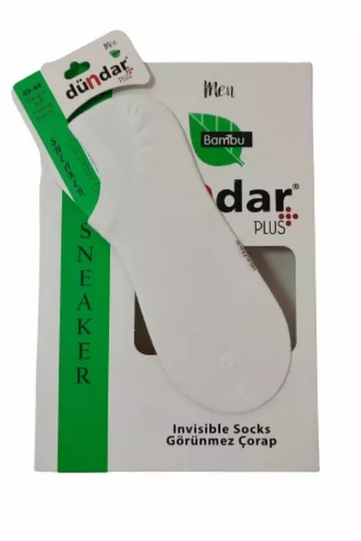 حذاء رياضي رجالي من الخيزران خالي من الخياطة معطر، مجموعة من  باللون الأبيض